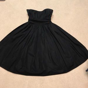 J crew knee lngth formal dress full skirt sz 4